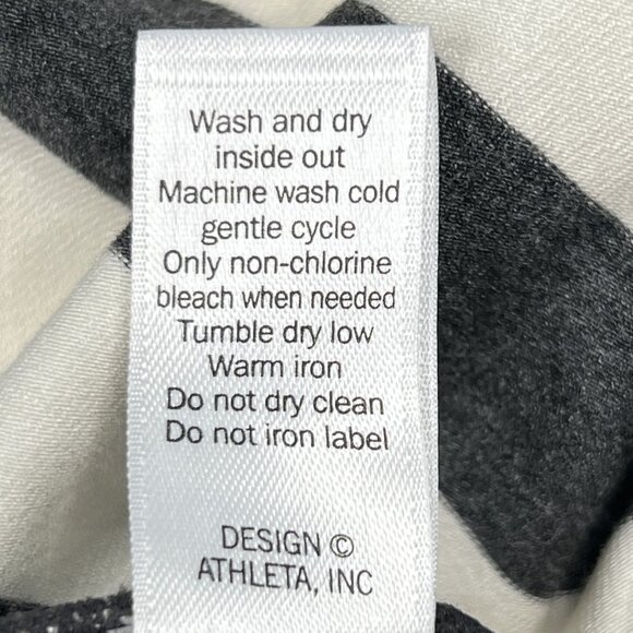 Atheta Ribbon Stripe Faux Wrap Tulip Hem Midi Size XS - NWOT - Picture 9 of 9